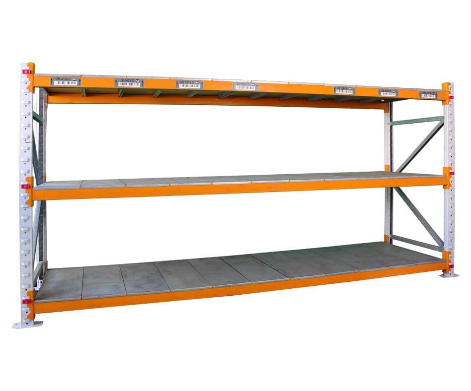 Used Apex Heavy Duty Hand Loaded Racking