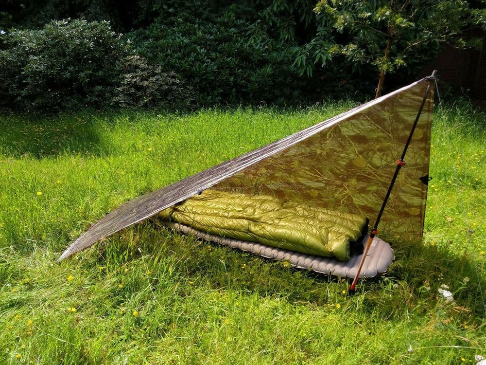 1.35m x 2.5m Wolf Solo DCF Tarp – 55g+