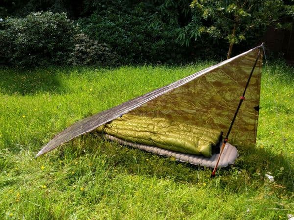 1.35m x 2.5m Wolf Solo DCF Tarp – 55g+