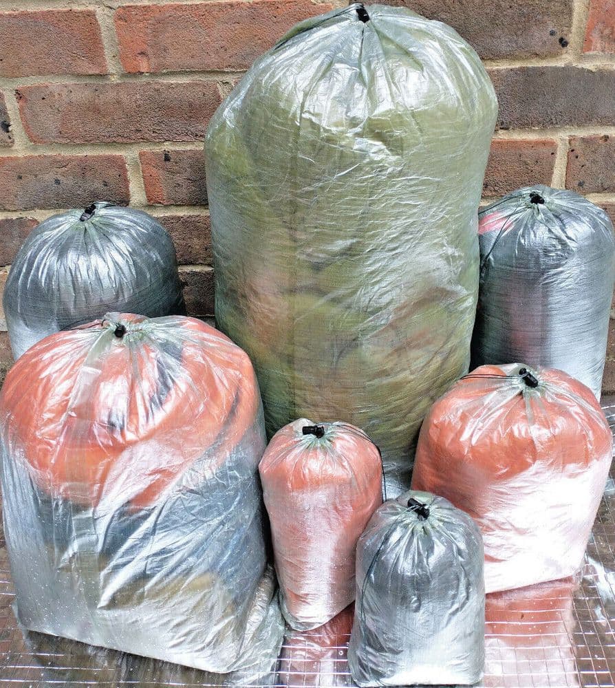 Camo DCF Stuff Sacks – 7 sizes – from 3.9g