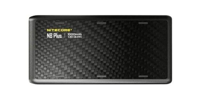 Nitecore NB Plus 10,000mAh Carbon Fibre Power Bank – Ultralight, IPX7 Waterproof