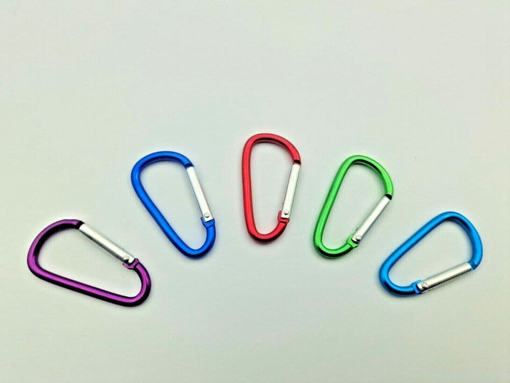Ultralight Carabiners - Pack of 5 - 2.8g each