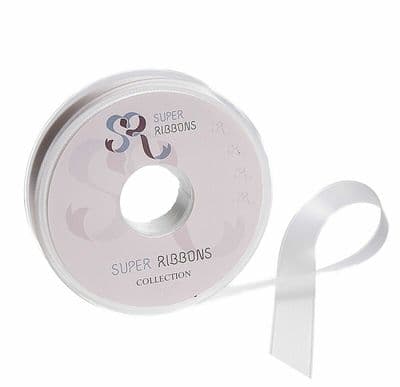 3mm,6mm,10mm,15mm,25mm,38mm Double Faced Satin Ribbon by Super Ribbon,Full Reels