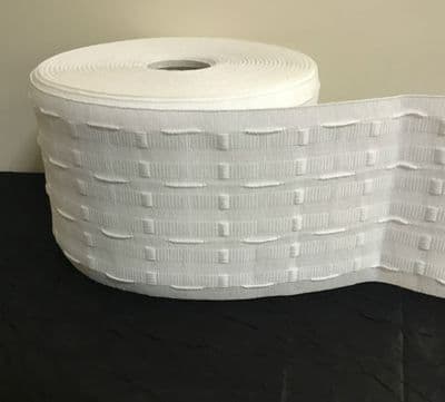 6 INCH (150mm) CURTAIN HEADING HEADER TAPE~PENCIL PLEAT~VARIOUS LENGTHS