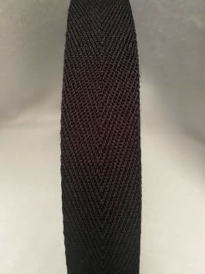 ACRYLIC HERRINGBONE WEBBING APRON BUNTING TAPE 25mm or 38mm ,VARIOUS LENGTHS