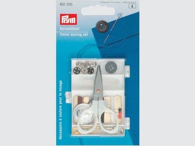 Mini Travel Sewing Kit - Needles Pins Scissors Buttons - Prym 651255 - FAST POST