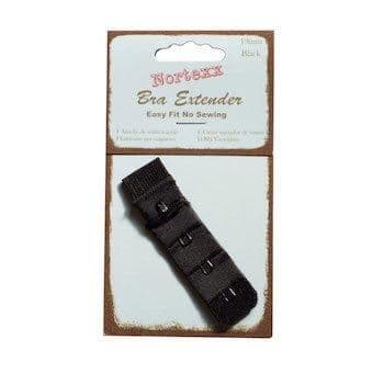 Nortexx Bra Extenders 1 HOOK, 19MM- VARIOUS COLOURS