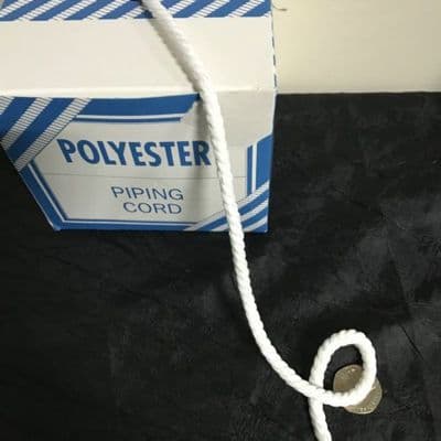 Polyester Piping Cord- SIZE 6,5MM-  VARIOUS LENGTHS