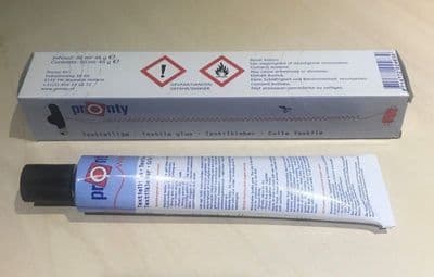 Pronty Clear Textile Glue 45 Gram Tube 850~  SUPER STRONG~QUICK DRYING~WASHABLE