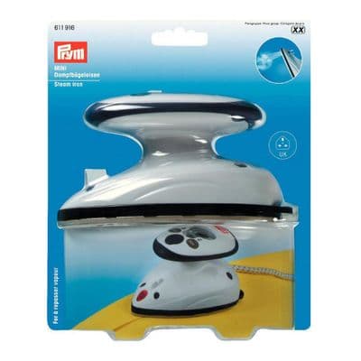 Prym Mini Steam Iron Travel Iron- 611 916 - UK PLUG