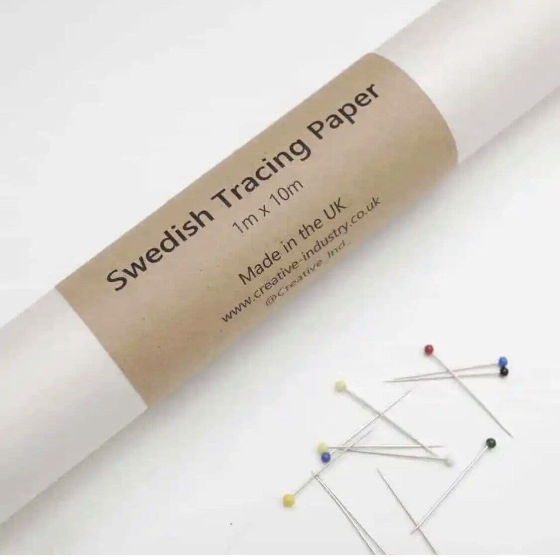 Swedish Tracing Paper For Dressmaking 1m wide 10m Roll