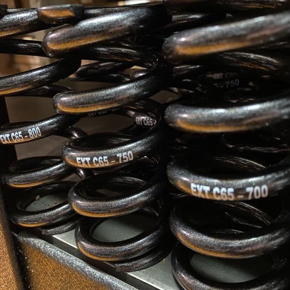 625 to 800lbs - EXT V2 springs up to 65mm travel - C65