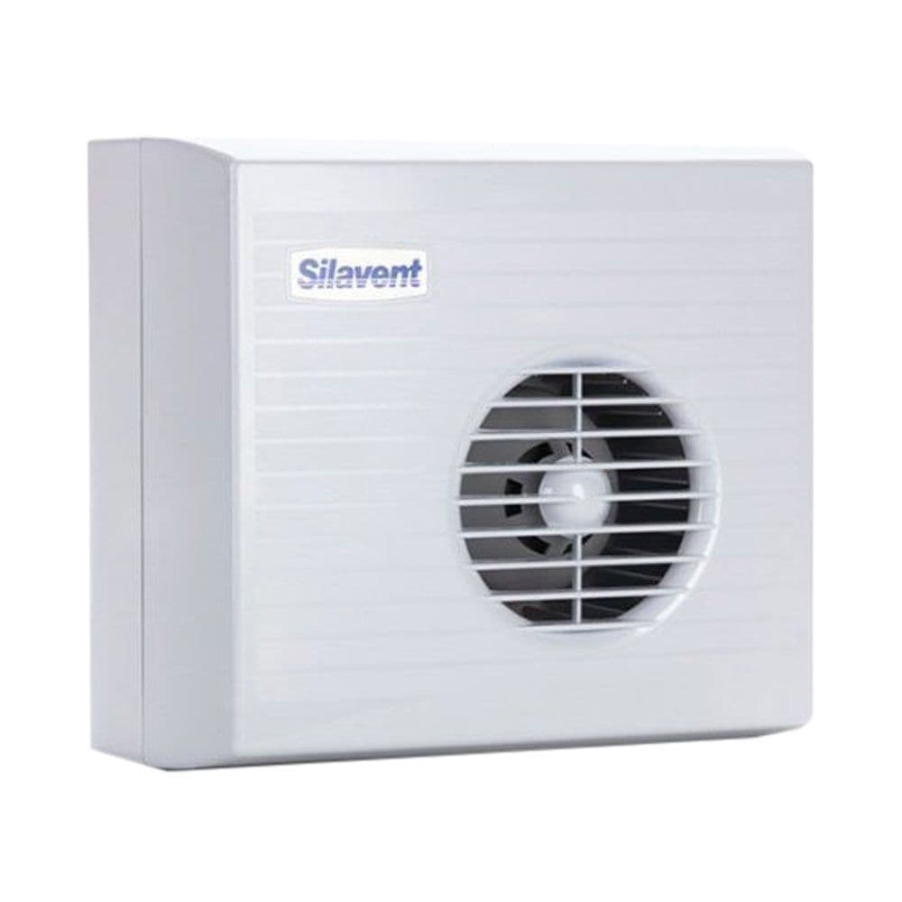 Silavent Curzon CUR7003B Centrifugal Push Fit Extractor Fan with Timer