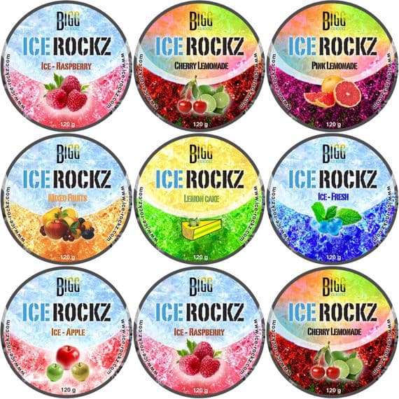 BIGG ice rockz (multiple flavours)
