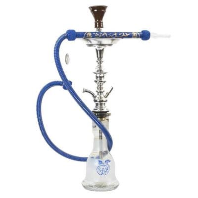 Café Style Hookah - Blue By Khalil Mamoon