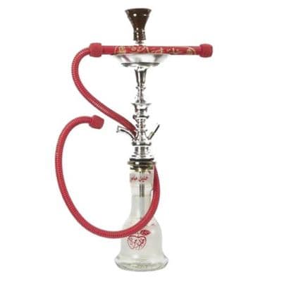 Café Style Hookah - Red By Khalil Mamoon