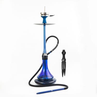 Chameleon Kameleo Hookah Blue Chrome Edition - By MG Hookah