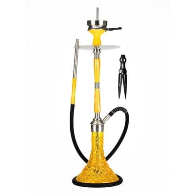 Gold Mantis Hookah - By MG Hookah