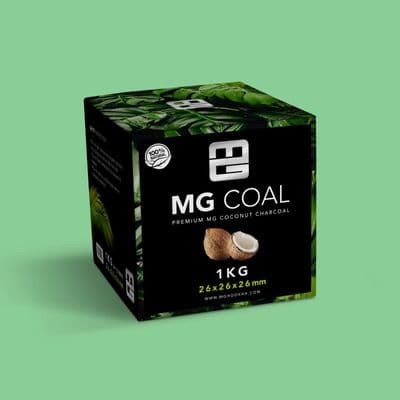 MG Hookah Charcoal Box 10kg 26mm Cubes