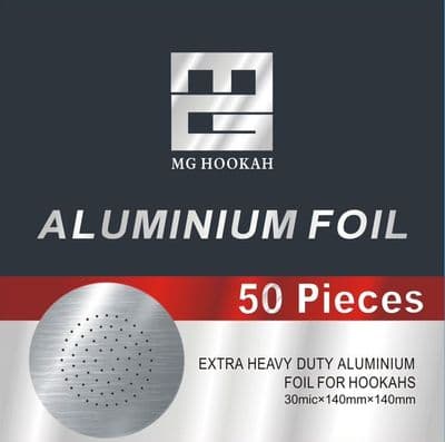 MG Hookah Extra Heavy Duty Pre-cut Aluminium Foil