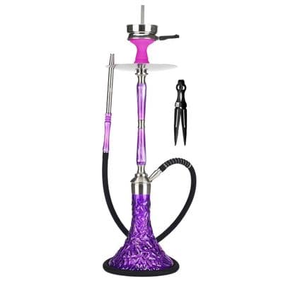Purple Mantis Hookah - By MG Hookah