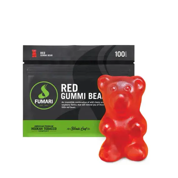 Red Gummy Bear Shisha Flavour 100g - By Fumari