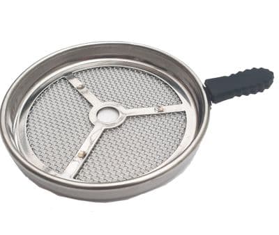 Screen with silicone handle