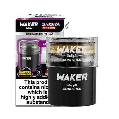 Waker Shisha Flavour E Liquid POD Grape Mint
