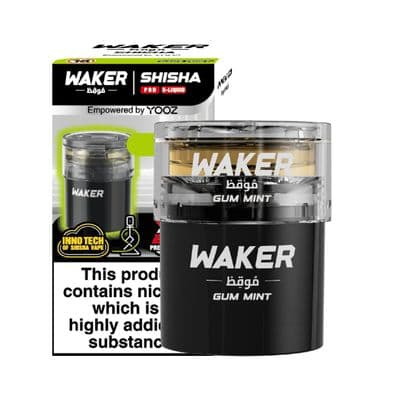 Waker Shisha Flavour E Liquid POD Gum Mint