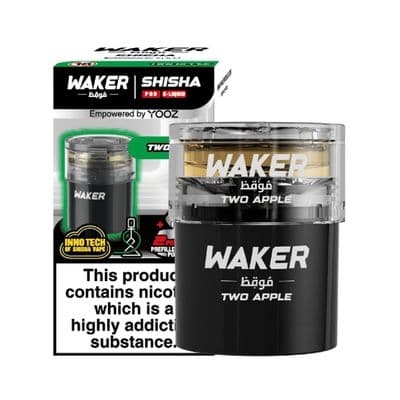 Waker Shisha Flavour E Liquid POD Two Apples