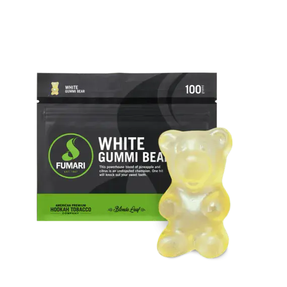White Gummy Bear Shisha Flavour 100g - By Fumari
