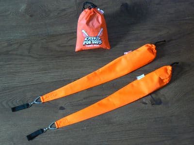 Sock Poi Finger Grips and swivel
