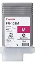 Canon iPF600 Magenta Ink Cartridge - Genuine Canon PFI-102M Ink Cartridge - Genuine 0897B001AA