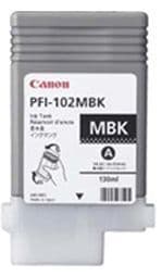 Canon iPF600 Matte Black Ink Cartridge / Canon PFI-102MBK Ink Tank - 0894B001AA