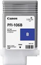 Canon iPF6300 Blue Ink Cartridge - Genuine Canon PFI-106B Blue ink  - 6629B001AA
