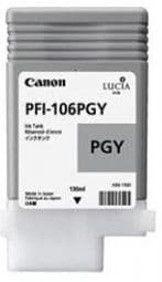 Canon iPF6450 Photo Grey Ink Cartridge - Genuine Canon PFI-106PGY Ink - 6631B001AA