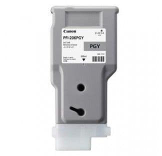 Canon iPF6450 Photo Grey Ink Cartridge - Genuine Canon PFI-206PGY Ink  - 5313B001AA
