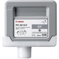Canon iPF8000 Grey Ink Cartridge - Genuine Canon PFI-301GY Ink  - 1495B001AA