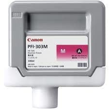 Canon iPF820 Magenta Ink Cartridge - Genuine Canon PFI-303M Magenta Ink - 2960B001AA