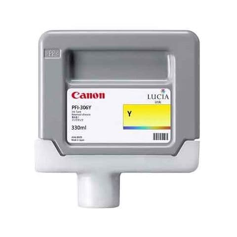 Canon iPF8400SE Yellow Ink Cartridge - Genuine Canon PFI-306Y