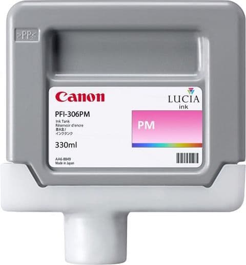 Canon iPF9400 Photo Magenta Ink Cartridge - Genuine Canon PFI-306PM - 6662B001AA
