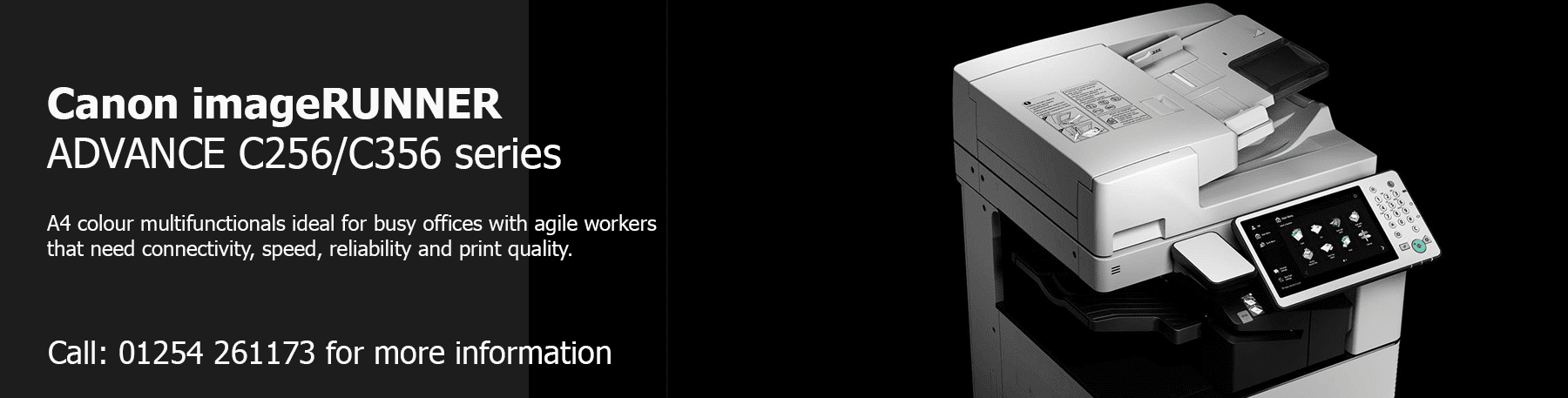 imageRUNNER ADVANCE C256/ C356 printer lease rental quote