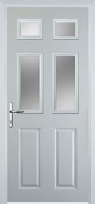 2 Panel 4 Square Composite Door