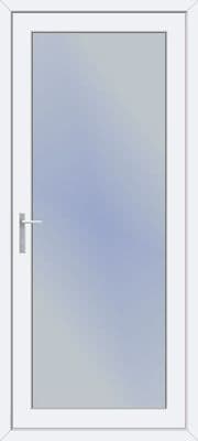 Fully Glazed uPVC Back Door