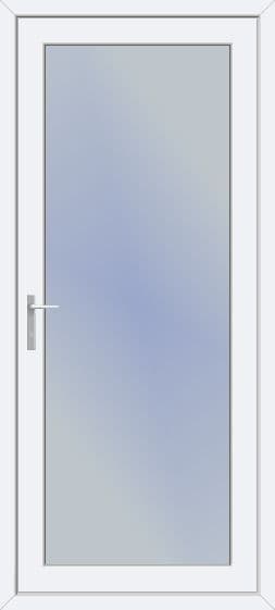 Fully Glazed uPVC Back Door