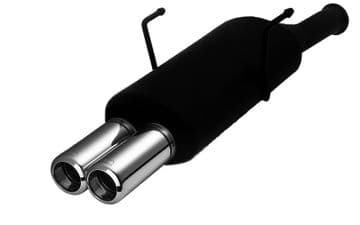 Citroen Saxo performance exhaust back box 1996-2003 (207-2)
