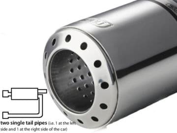 Fiat Panda 4x4 performance exhaust back box 2003-2012 (322)