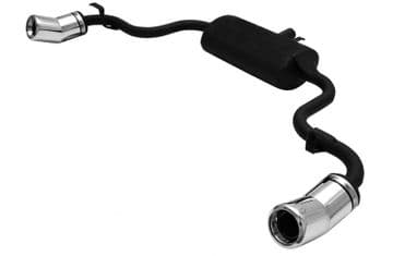 Fiat Seicento performance exhaust back box 1998-2010 (313-1)