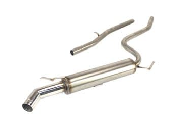 Fiat Seicento performance exhaust back box 1998-2010 (R P)