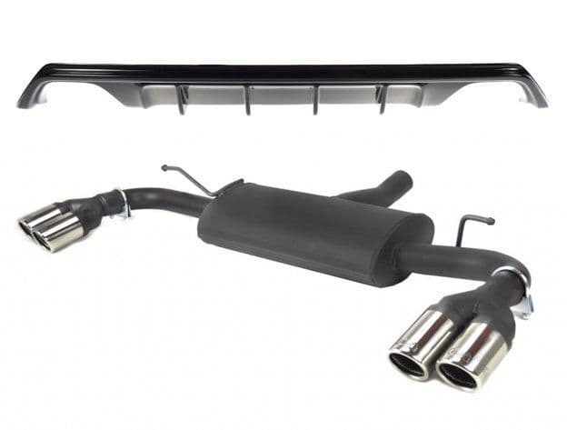 Ford Focus mk4 1.0T, 1.5i performance exhuast back box 2018- (d T BEAM)